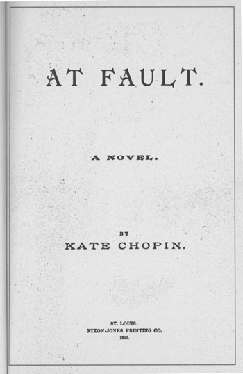 <i>At Fault</i> Cover