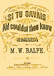 Si tu savais